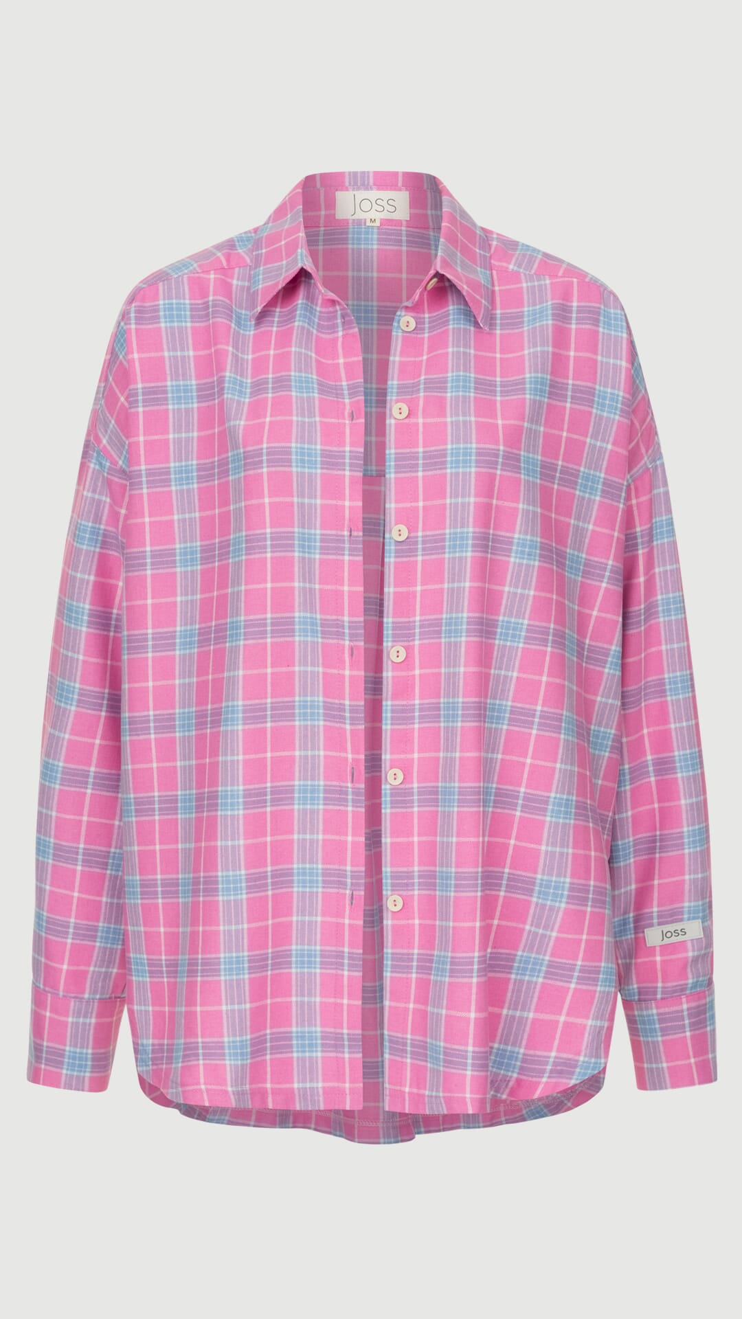 Сорочка світло-рожева